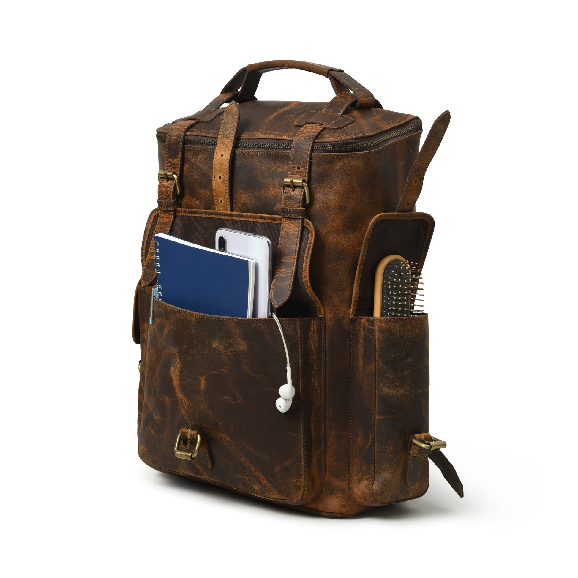 Barclay Leather Backpack