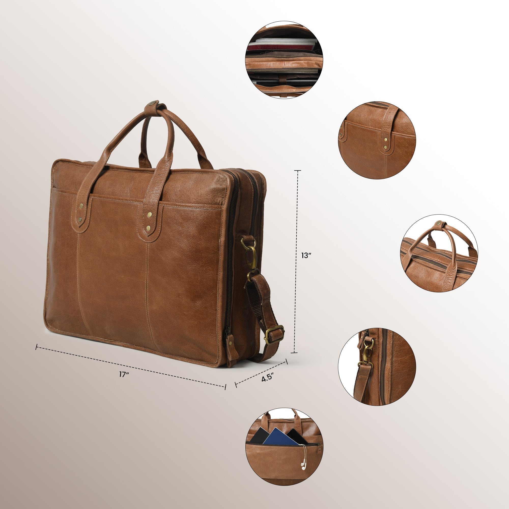 Hudson Office Briefcase