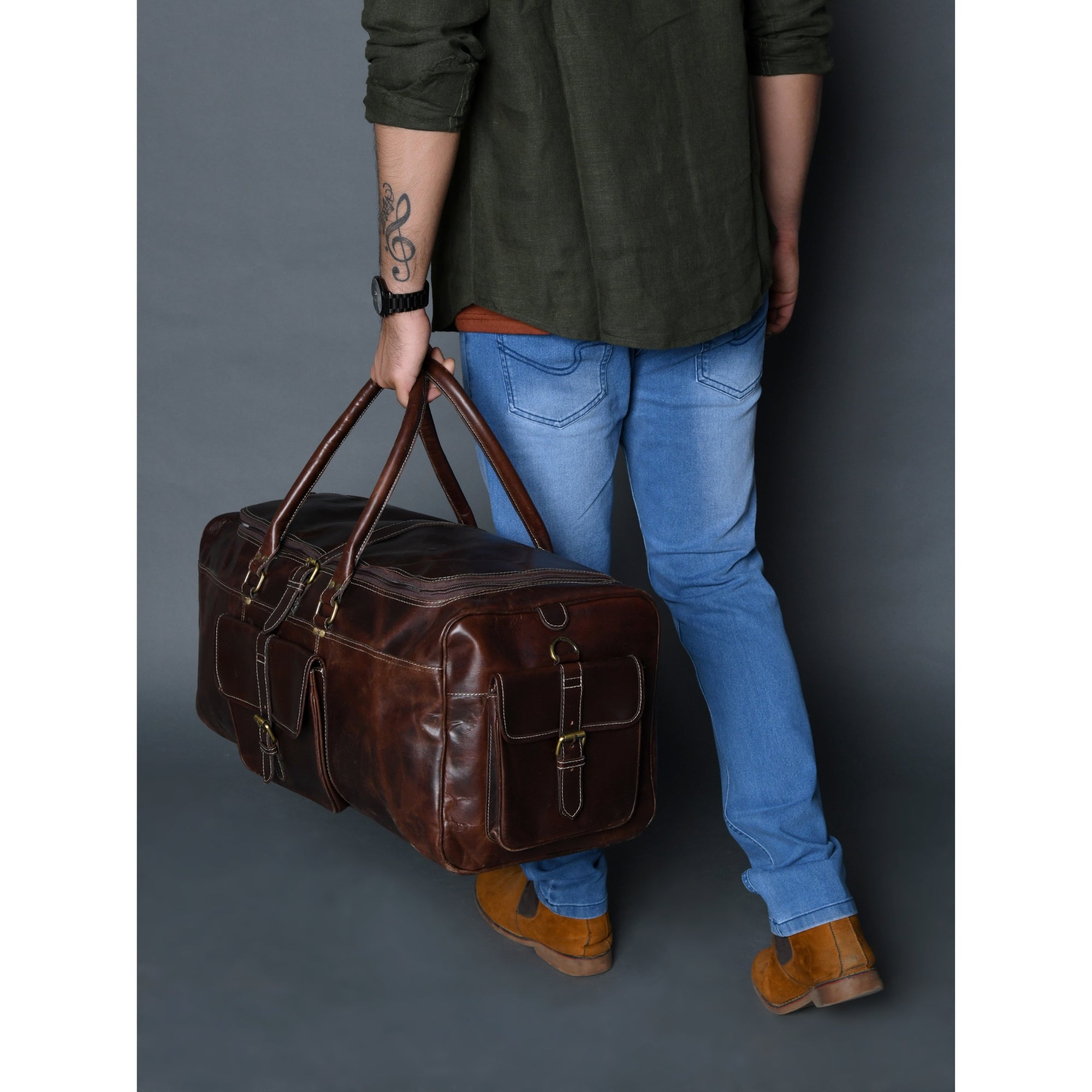 Dark Gloss Weekend Duffle Bag