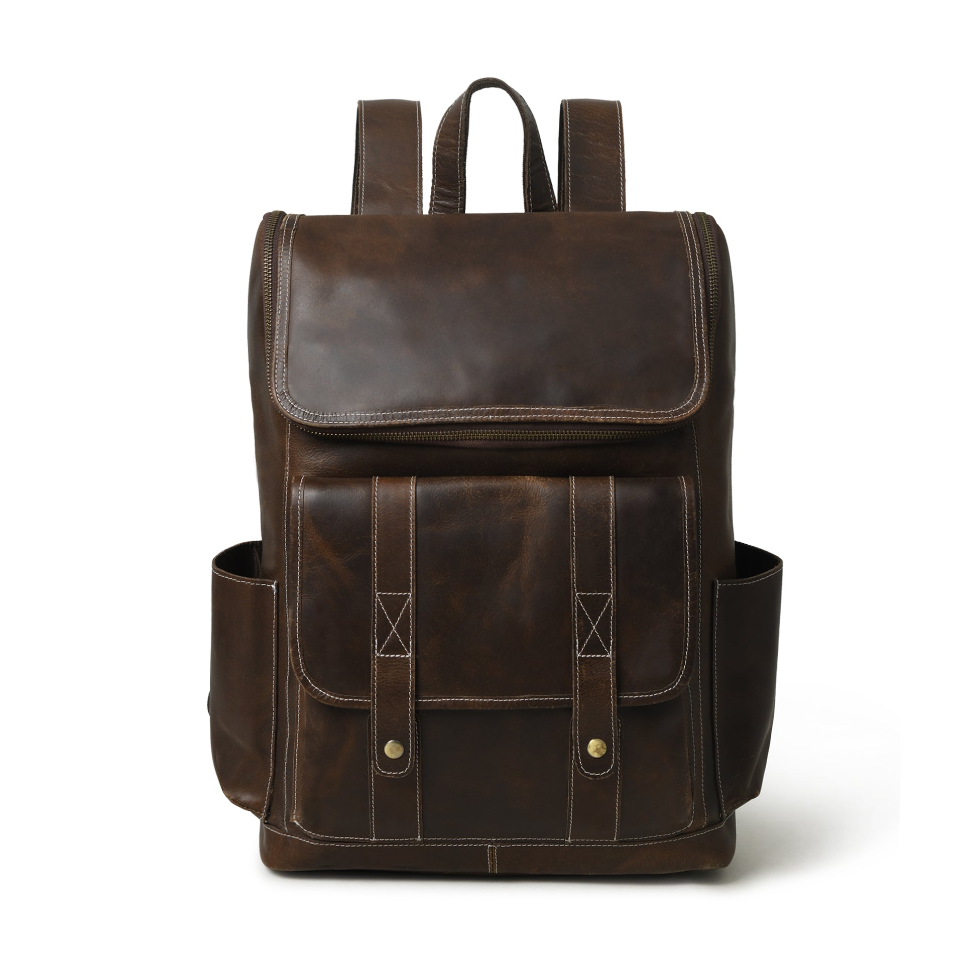 Alpha Leather Backpack