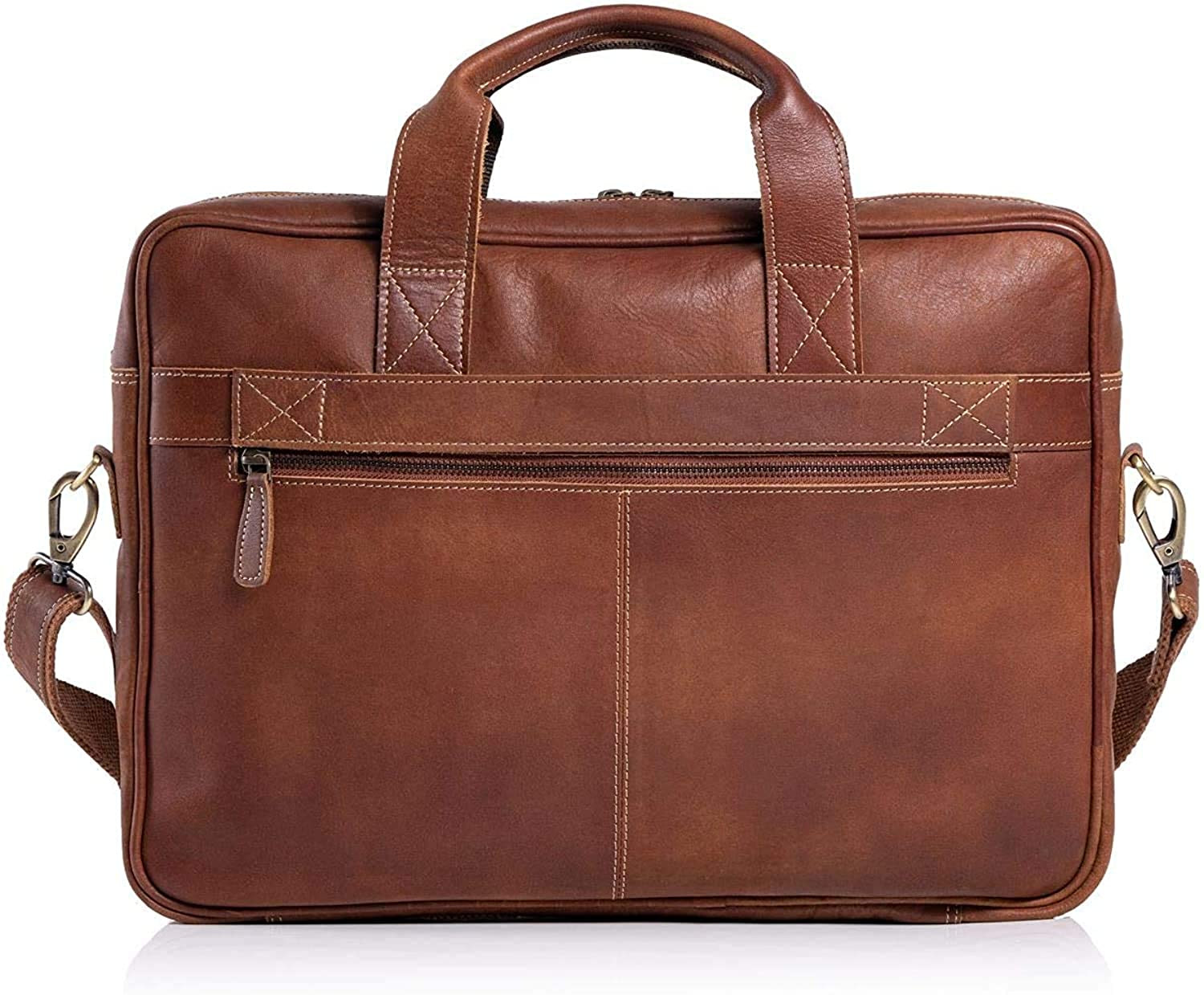 Ryder Leather Office Briefcase