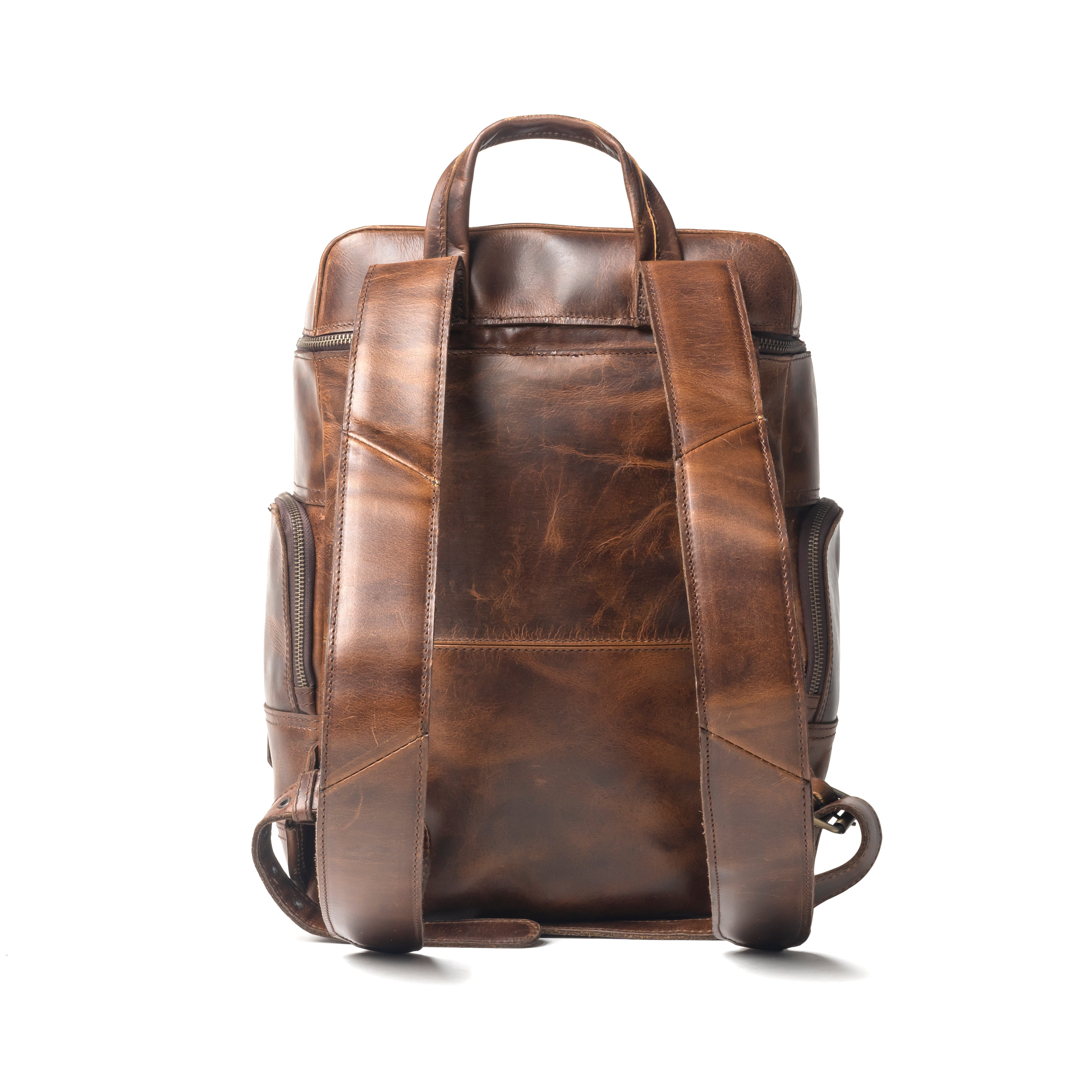 Bison Leather Backpack