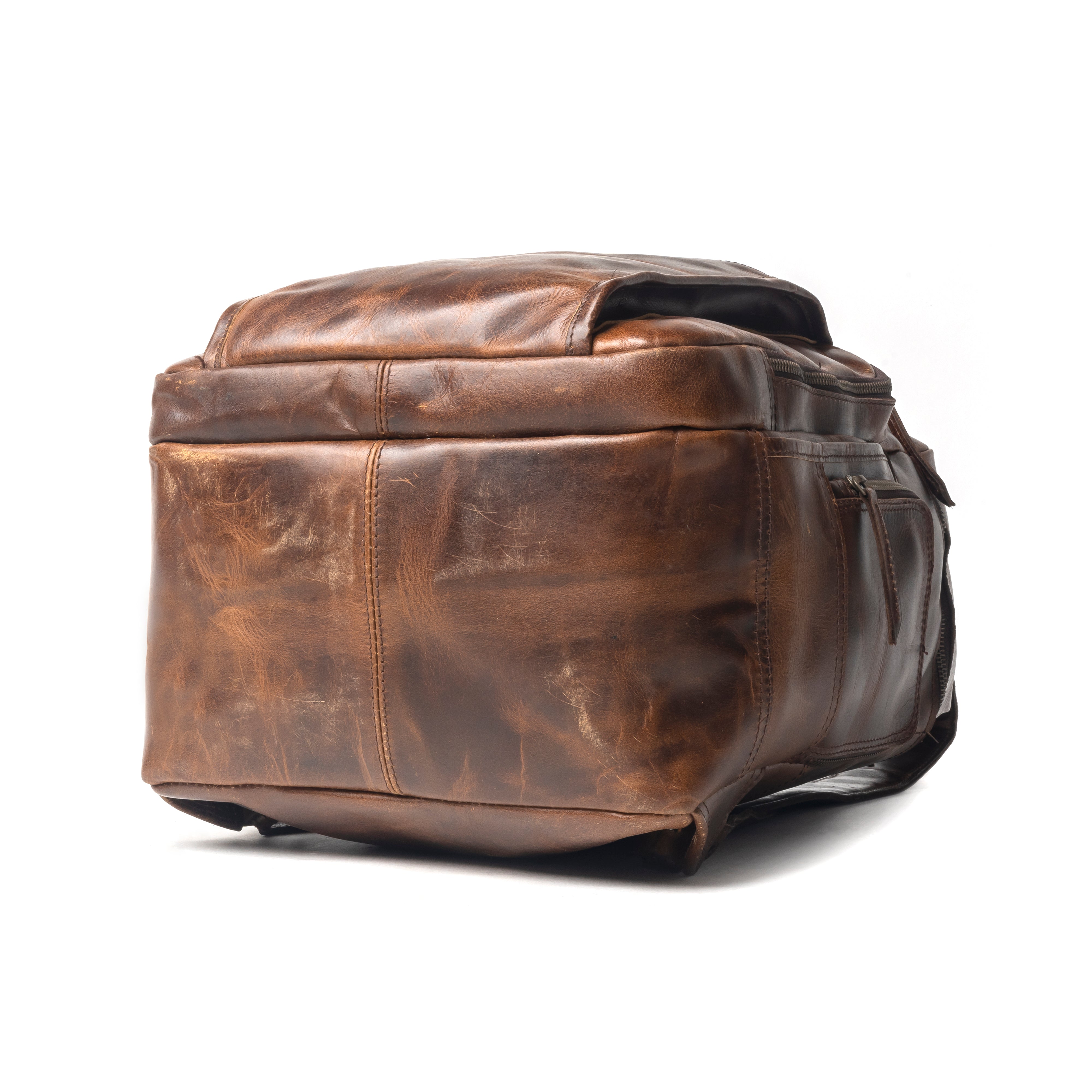 Bison Leather Backpack