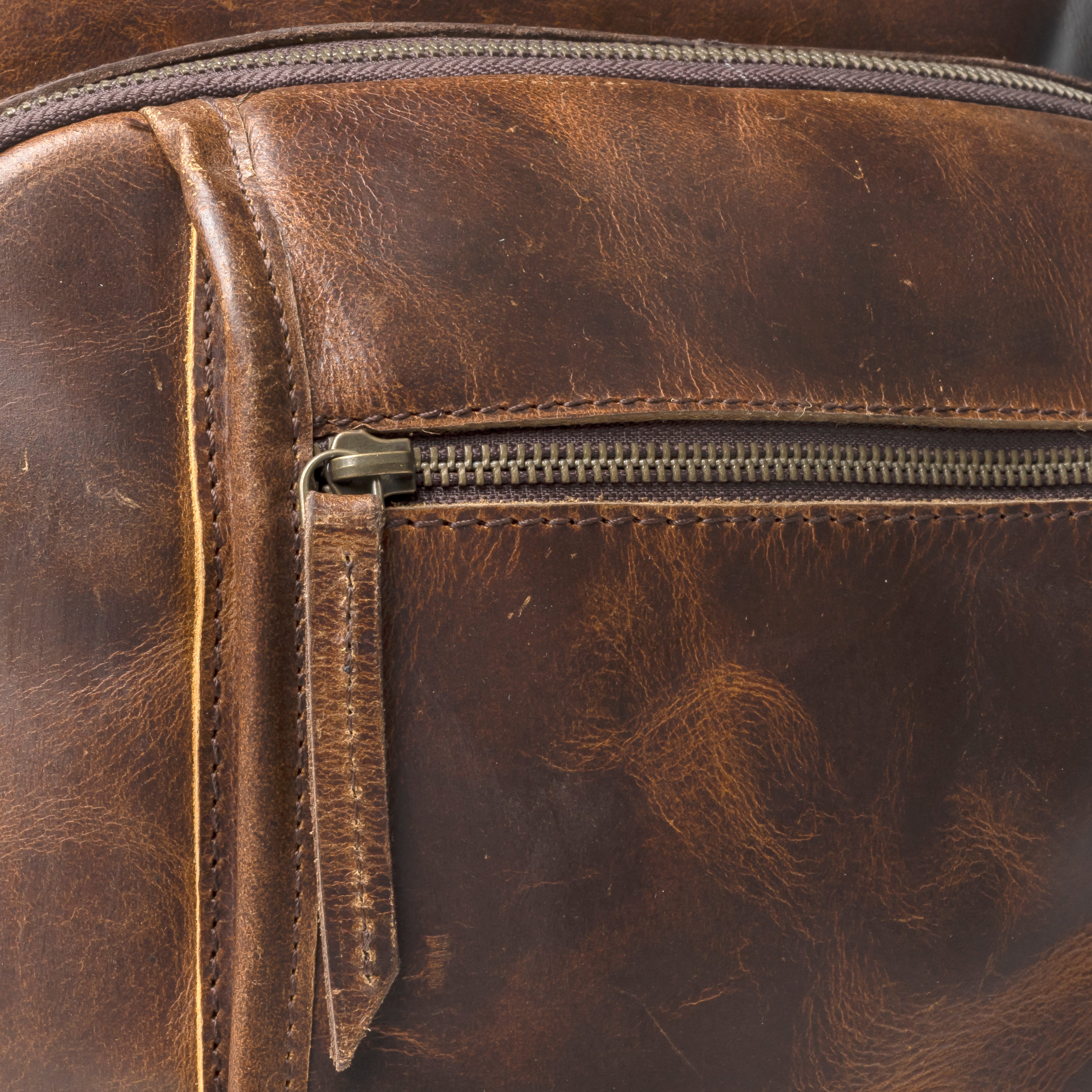 Bison Leather Backpack