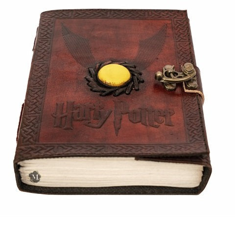 Handmade Leather Journal Diary Harry Potter