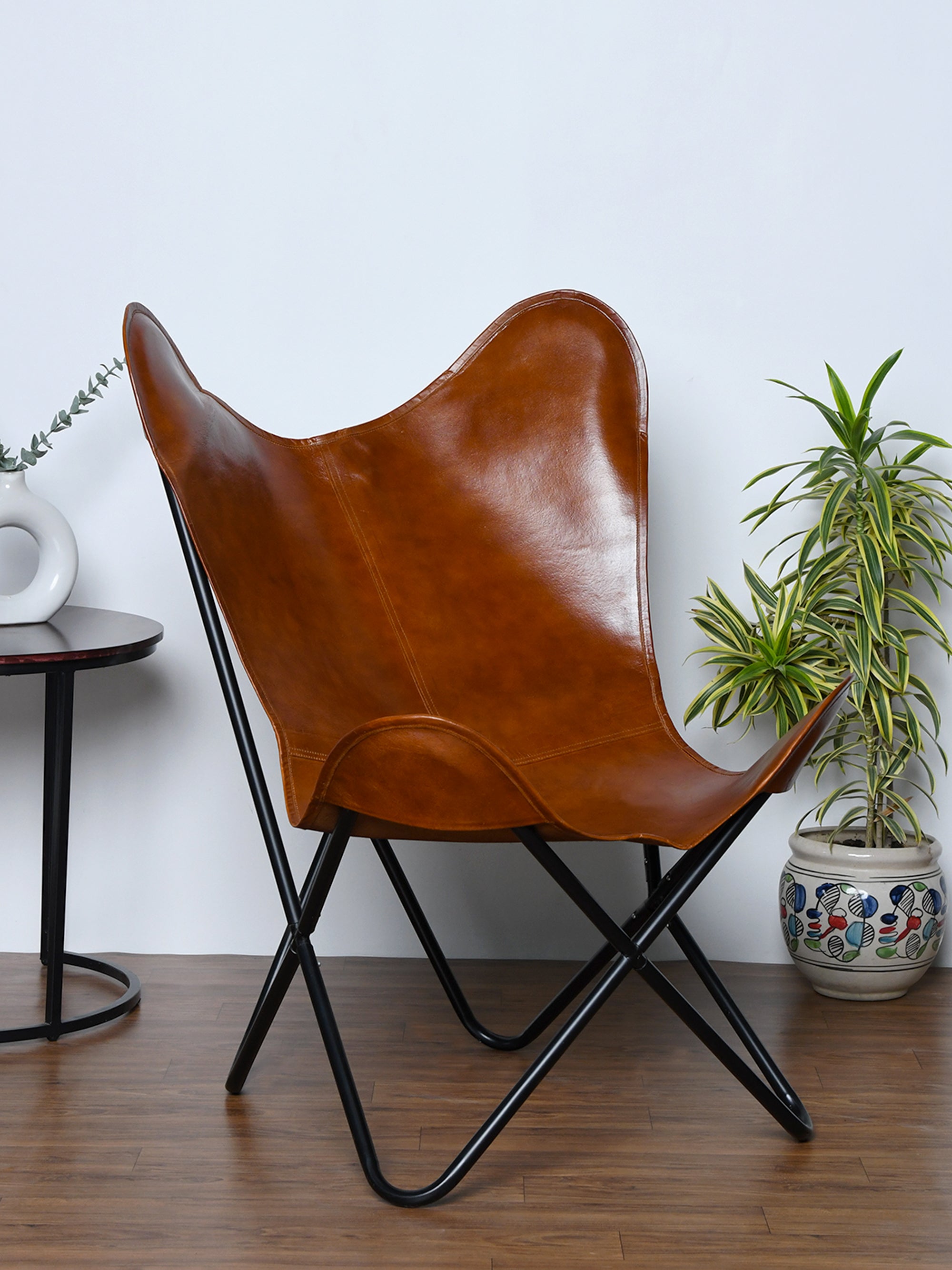 Leather Butterfly Chair