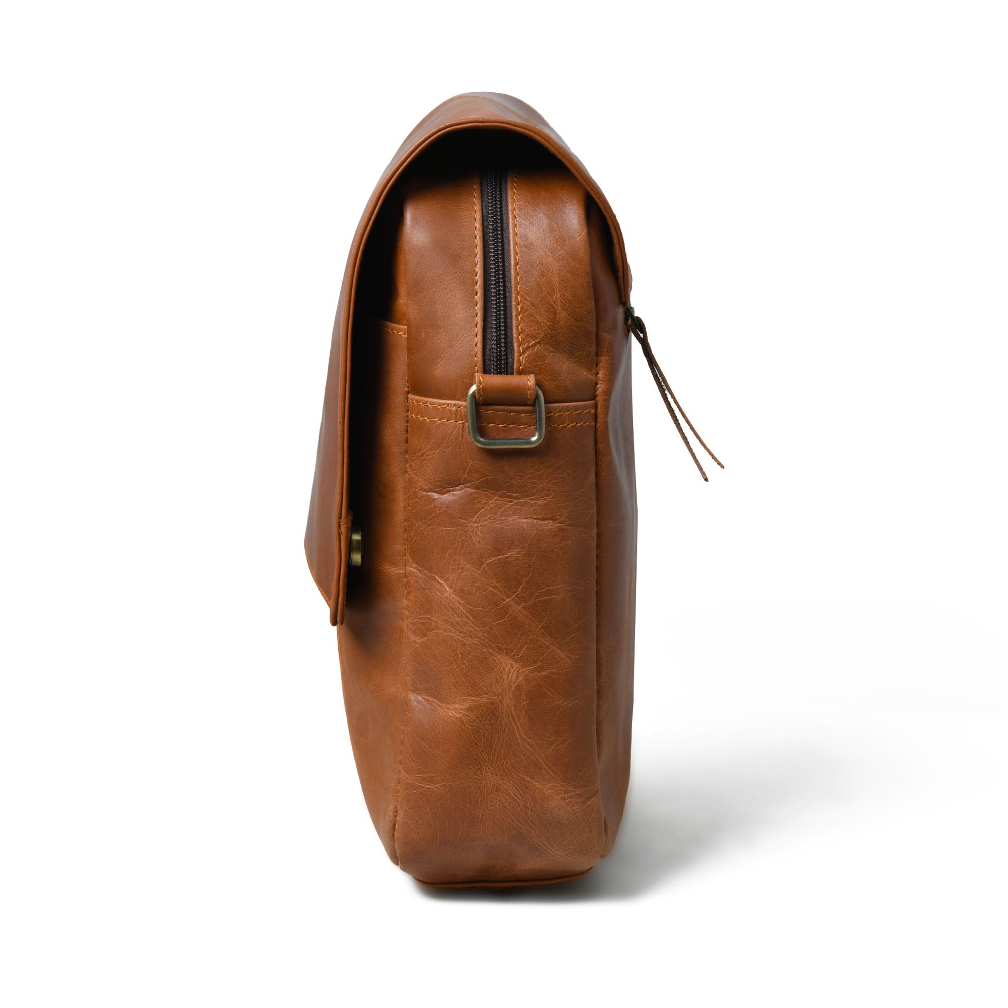 Roosevelt Leather Messenger Bag