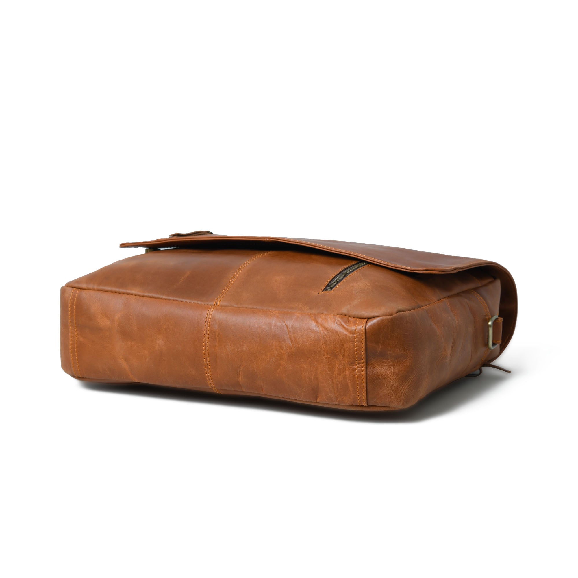 Roosevelt Leather Messenger Bag