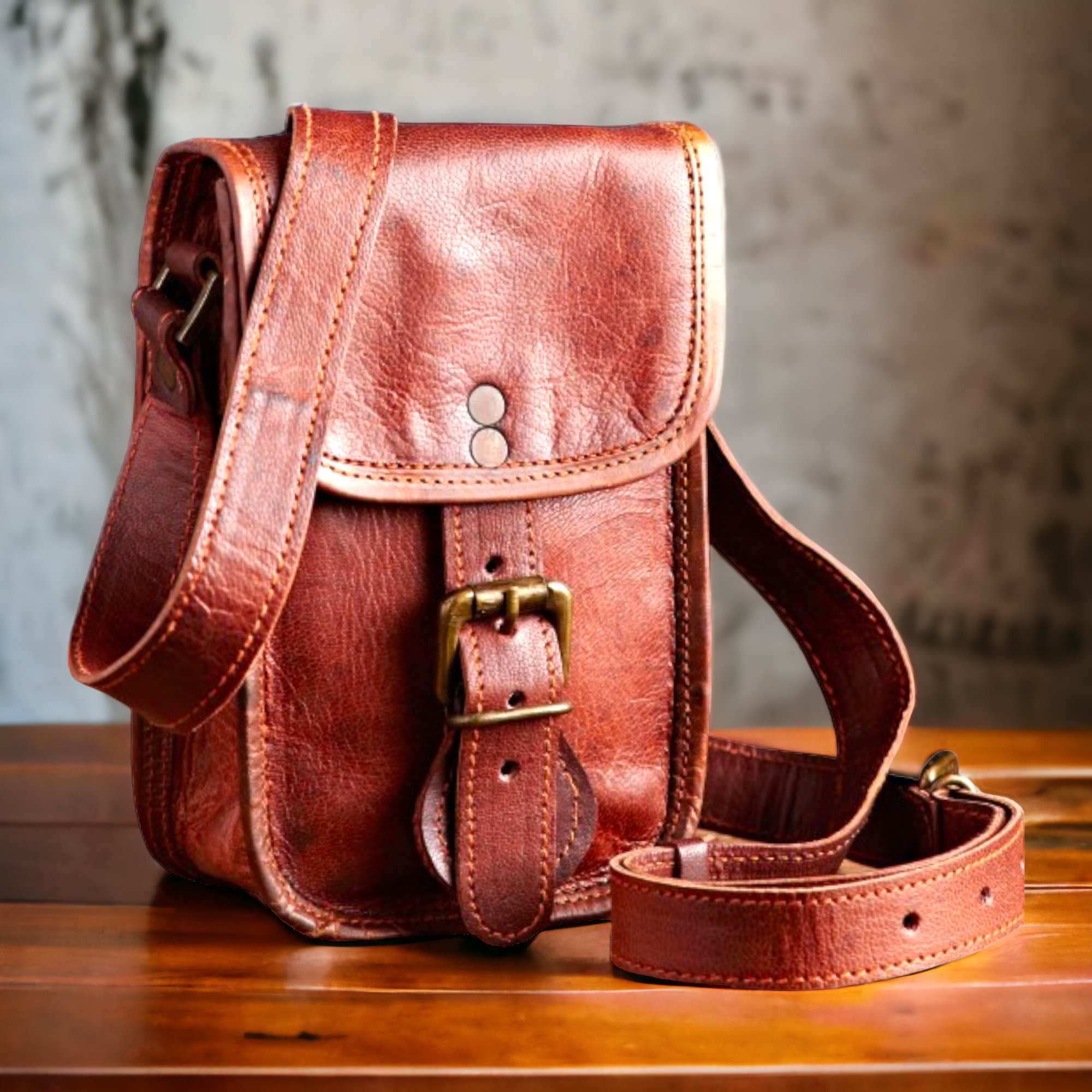 Small Leather Sling Bag