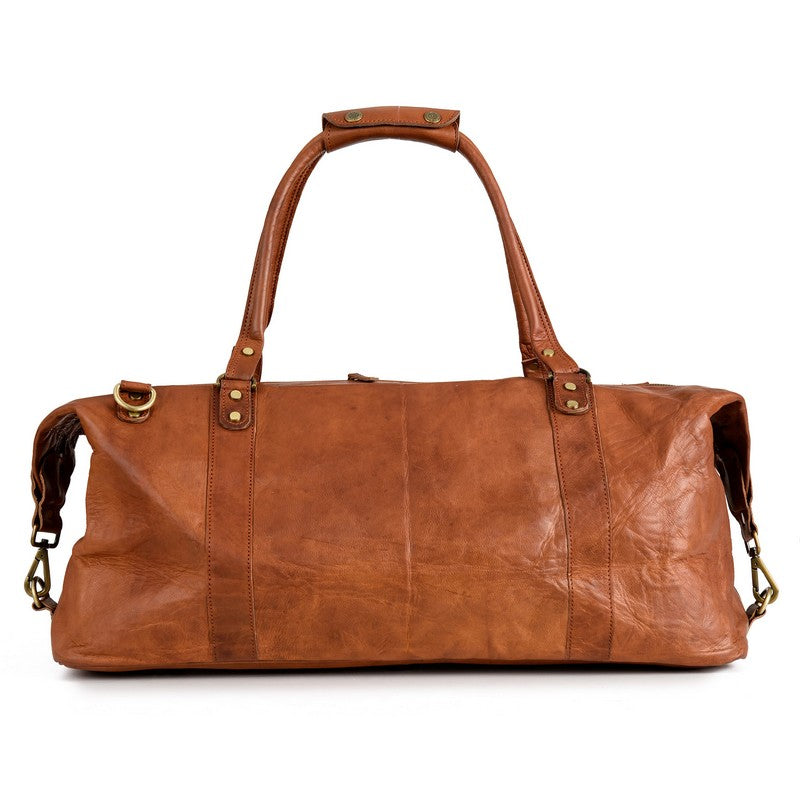 Denver Leather Duffle Bag