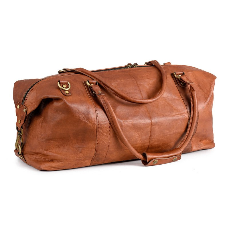 Denver Leather Duffle Bag