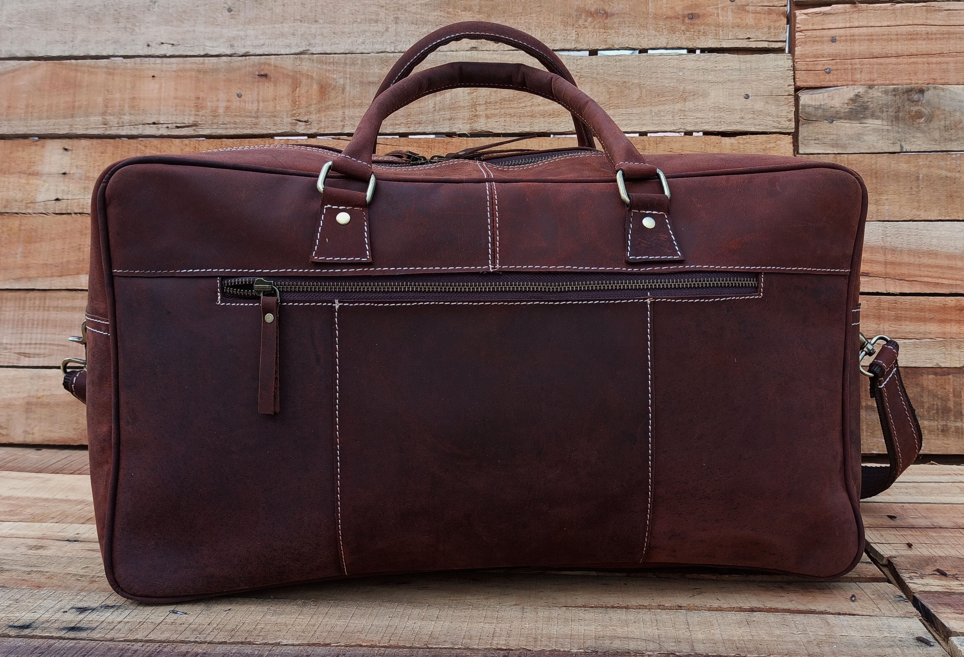 Berlin Leather Duffle Bag