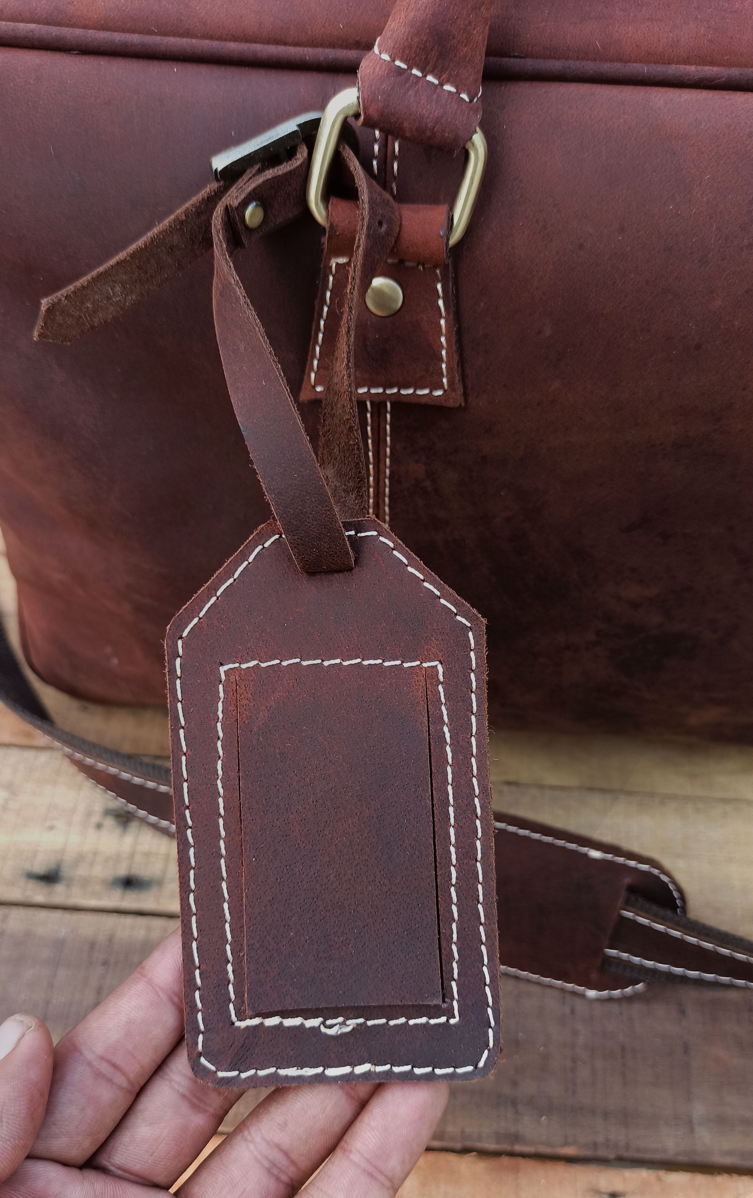 Berlin Leather Duffle Bag