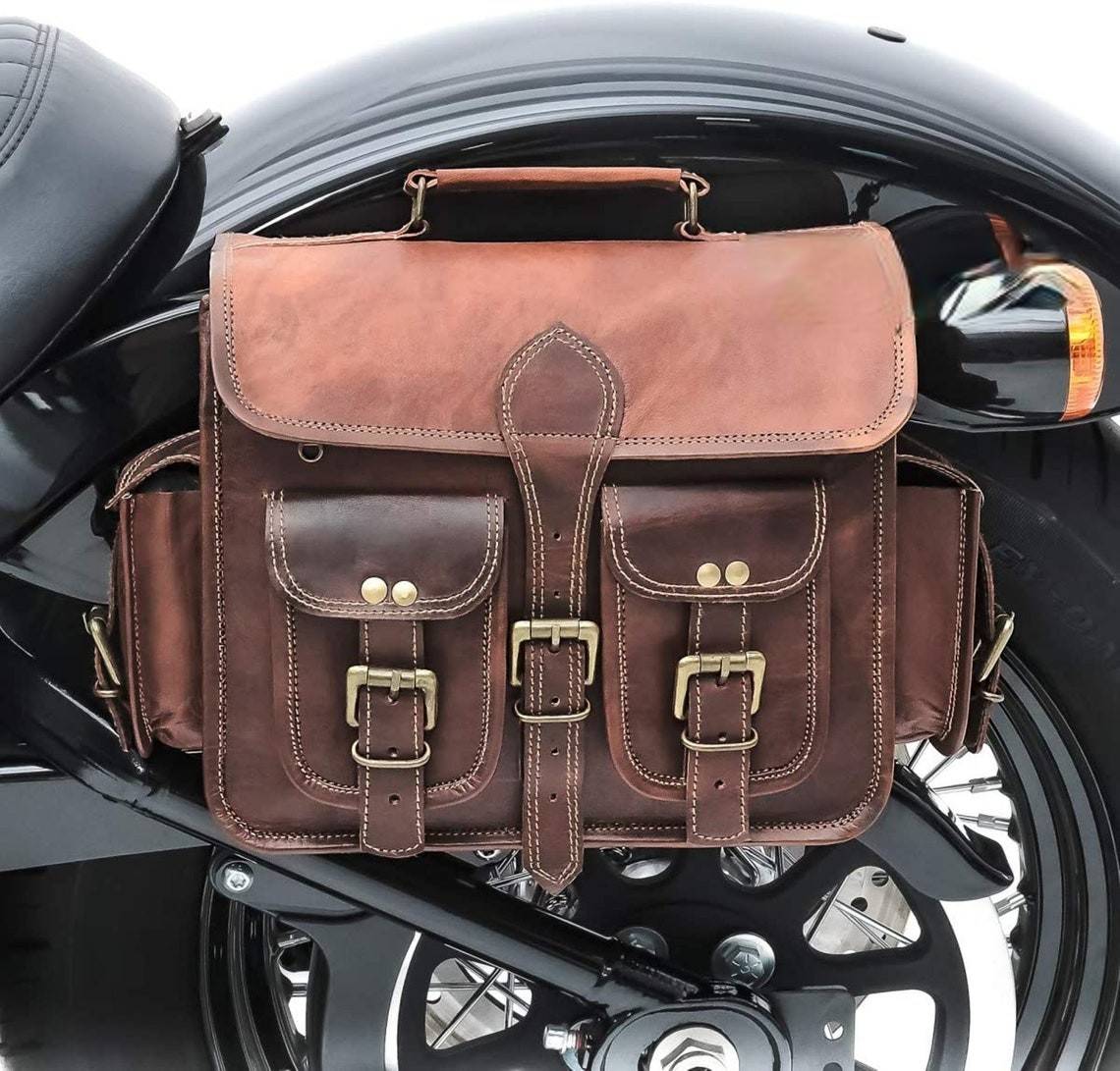 Motorcycle Side Saddle Bag