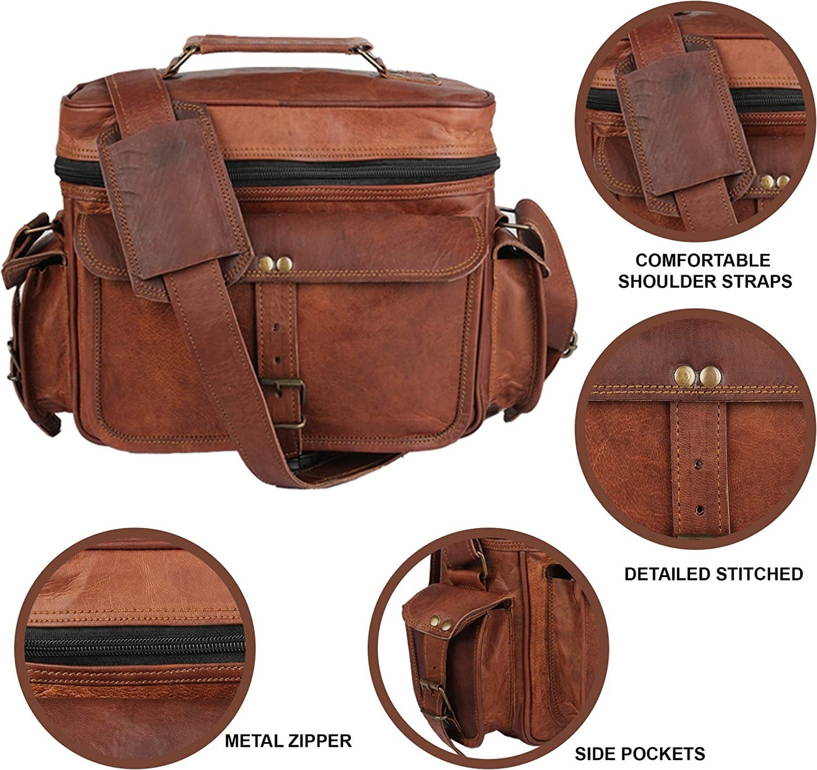 Leather Camera Bag