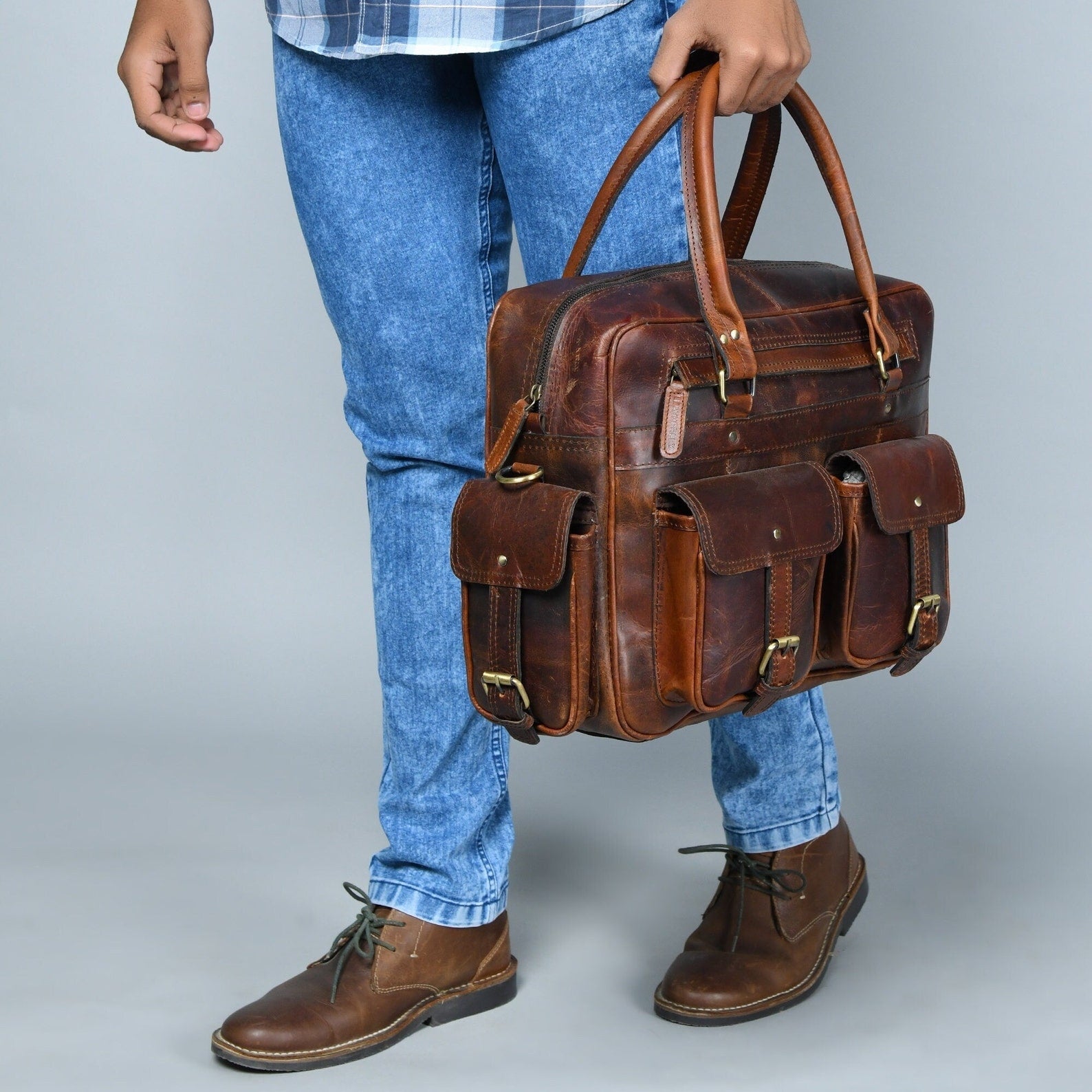 Wilson Leather Pilot Briefcase